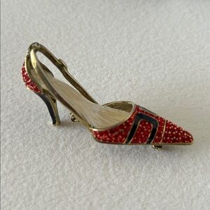 Vintage Brooch/ Pin “Red High heel”